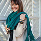 ANTIQUE Green Scarf. Scarves. SweetMarket. My Livemaster. Фото №4