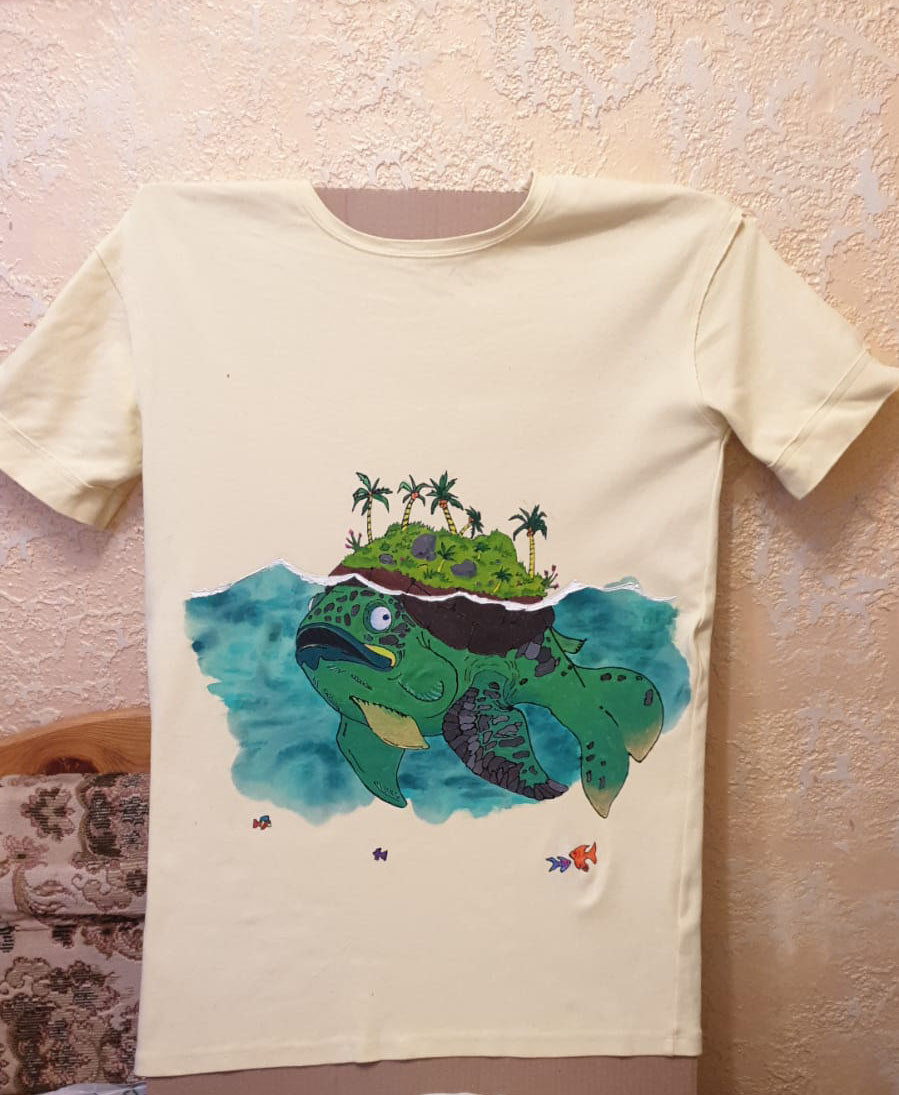 Рисую на разных поверхностях