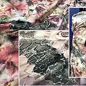 Материалы для творчества handmade. Livemaster - original item Fabric: Lightweight JEANS DIAGONAL - 2 COLORS - ITALY. Handmade.