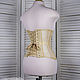 Прозрачный бельевой корсет удлиненный из сетки и кружева. Корсеты. Shi Corset (Анна). Ярмарка Мастеров.  Фото №6