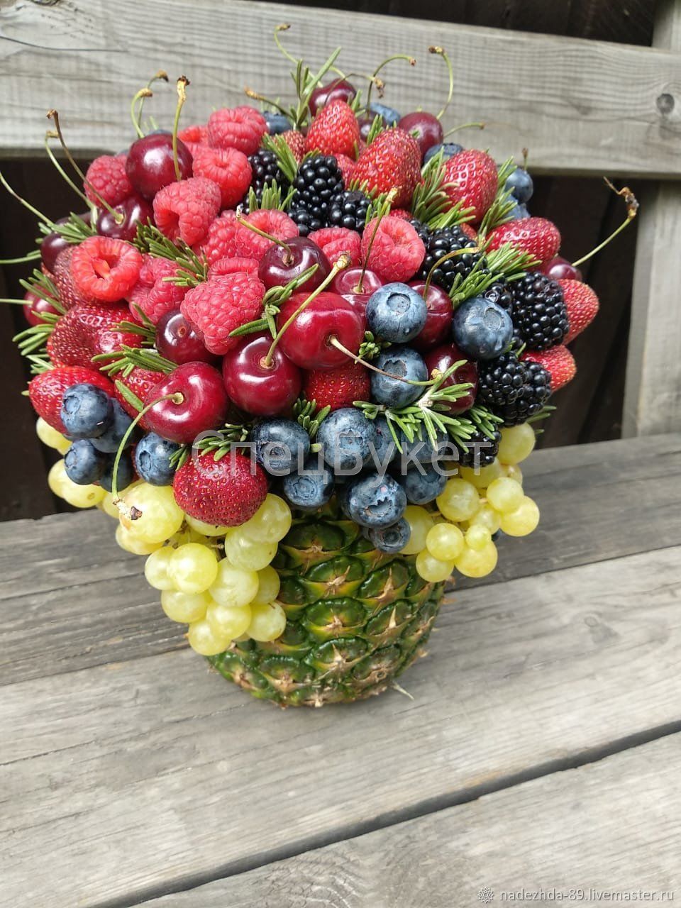 Как сделать букет из фруктов, цветов и ягод: мастер-класс по изготовлению букета своими руками