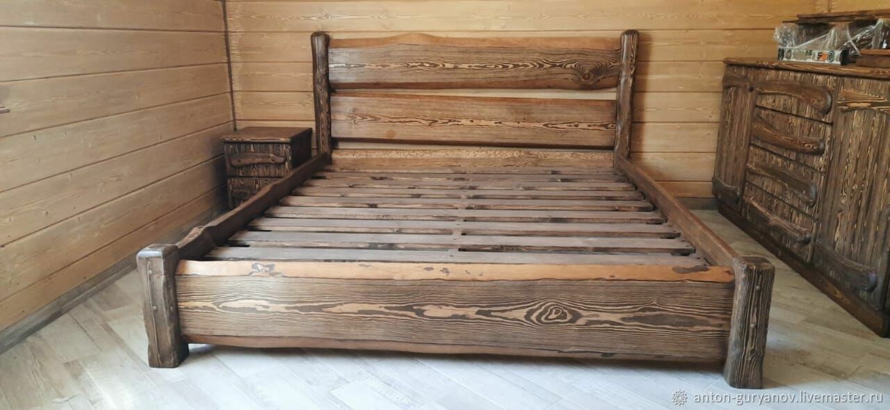 Белорусские кровати из массива дерева