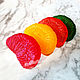 'Mezcla de cítricos ' jabón hecho a mano regalo de frutas, Soap, Moscow,  Фото №1