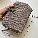 Сумочка-клатч из рафии. Клатчи. NataBern - Leather accessories. Интернет-магазин Ярмарка Мастеров.  Фото №2