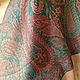 Шаль пашмина "Sfagnum". Палантины. SaraswatyShop Шали Пледы Палантины. Ярмарка Мастеров.  Фото №4