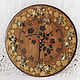 Wall clock ' Grape valley'. Watch. painting and decoupage from Marina (sovaj). Online shopping on My Livemaster.  Фото №2