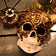  Карнавальная маска Череп Skull. Карнавальные маски. Елена (luxurymask). Интернет-магазин Ярмарка Мастеров.  Фото №2