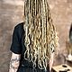 Крючковые русые де дреды кудри косы комплект. Дреды. Holydreads. Ярмарка Мастеров.  Фото №4