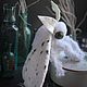 Moth textile ' White'. Stuffed Toys. Secret Jar. Online shopping on My Livemaster.  Фото №2