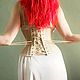 Прозрачный корсет "Lite" черный и беж. Корсеты. Shi Corset (Анна). Ярмарка Мастеров.  Фото №5