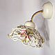 Wall lamp (sconce) 'Cream cake'. Sconce. Elena Zaychenko - Lenzay Ceramics. Online shopping on My Livemaster.  Фото №2
