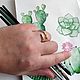 Кисточка кольцо регулируемое. Кольца. Александр Громов. Ярмарка Мастеров.  Фото №6