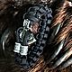 Order Axe bracelet with charms. h-a-n--t-e-r. Livemaster. . Braided bracelet Фото №3