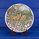 Винтаж: Тарелка Foxes in the Summer Glade серии Countryside Friends Collection, Тарелки винтажные, Москва,  Фото №1