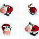 Ladybug. Of God :). Stuffed Toys. GALAtoys. Online shopping on My Livemaster.  Фото №2