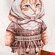 Order Juego de toallas de Matilda 3 piezas. Knitted cozy. Livemaster. . Towels Фото №3