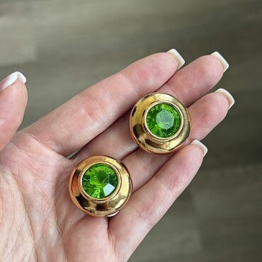 Винтаж ручной работы. Ярмарка Мастеров - ручная работа Винтаж: Клипсы Agatha Paris. Handmade.