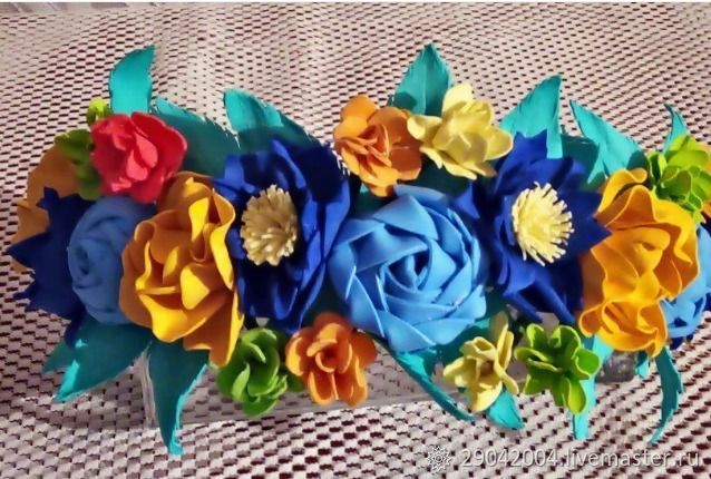 Букет цветов «Оригами» заказать с доставкой по цене 7 руб. в Анапе