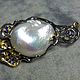 Baroness pendant with sapphires and a large pearl. Pendant. SELENA. My Livemaster. Фото №4