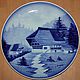 Antique, Christmas plate, Hornberg, Germany, Vintage interior, Moscow,  Фото №1