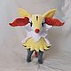 Брайксен покемон огненного типа. Braixen, Мягкие игрушки, Пермь,  Фото №1
