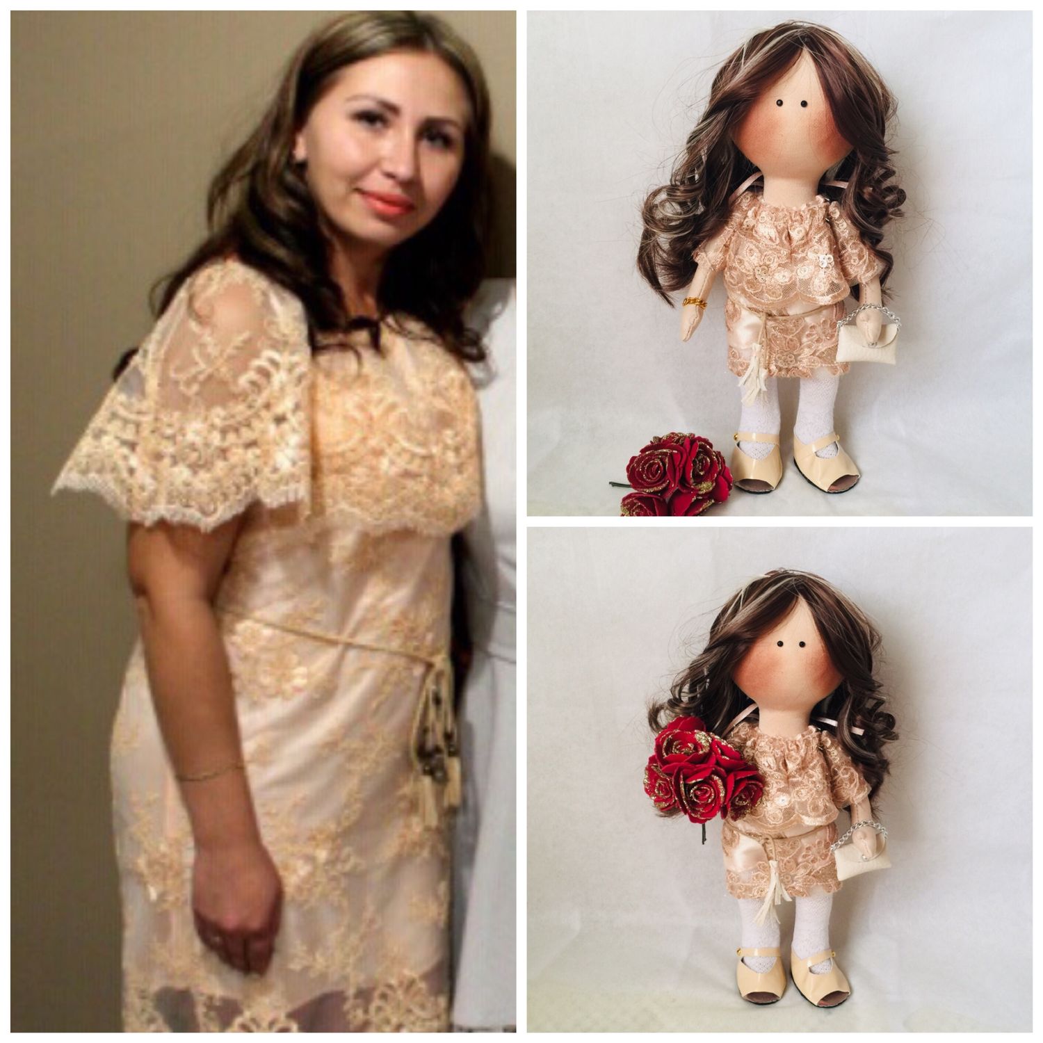 Изготовление портретных кукол по фотографии на заказ