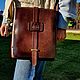 Сумка планшет РККА реплика. Сумка через плечо. Beads&Buckles. Интернет-магазин Ярмарка Мастеров.  Фото №2