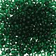 10gr 6/0 Toho 939F Japanese beads TOHO green emerald prozr mats, Beads, Chelyabinsk,  Фото №1