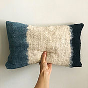Для дома и интерьера handmade. Livemaster - original item Hand-dyed cotton pillowcase. Handmade.