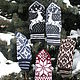 Варежки мужские, Варежки, Москва,  Фото №1