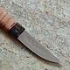 Knife 'Tundra-1' Yakut 95h18 birch bark. Knives. Artesaos e Fortuna. My Livemaster. Фото №4