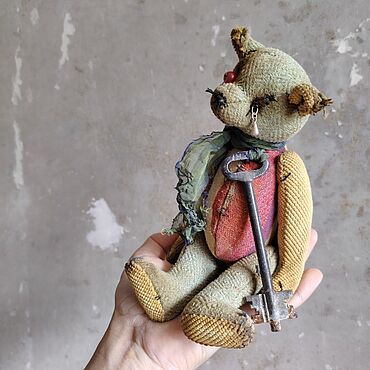 Куклы и игрушки ручной работы. Ярмарка Мастеров - ручная работа Медведь. Handmade.