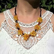 Работы для детей, handmade. Livemaster - original item Amber beads from natural amber Gift to mother`s wife. Handmade.