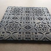 Для дома и интерьера handmade. Livemaster - original item Cast iron tile 300mm oriental style. Handmade.