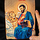Wooden icon 'St. Mark the Apostle,', Icons, Simferopol,  Фото №1