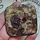 Garnet in the rock cabochon 50h49h5. Cabochons. paintsofsummer (paintsofsummer). My Livemaster. Фото №5