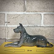 Для дома и интерьера handmade. Livemaster - original item Dog: author`s statuette. Handmade.