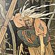 Винтаж:  иллюстрация Ивана Билибина в рамке. Книги винтажные. Gracefulline. Ярмарка Мастеров.  Фото №5
