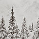 Picture of snow-covered spruce. Pictures. tinaryART (tinaryART). Online shopping on My Livemaster.  Фото №2