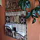 Текстильное панно с часами, Кармашки, Нижний Новгород,  Фото №1