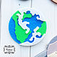 Cutting down of felt ' Planets'. Felts. kidomi (kidomi). Online shopping on My Livemaster.  Фото №2