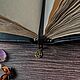 Чёрный гримуар троелуние с пентаграммой. Гримуар. Grimuar-book. Интернет-магазин Ярмарка Мастеров.  Фото №2
