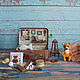 custom! Suitcase for the Fox-artist. Doll houses. CountersunkHouses (olgamutina). Online shopping on My Livemaster.  Фото №2