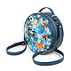 Crossbody bag Form a circle, 'dreams of Cheshire'. Crossbody bag. Pelle Volare. Online shopping on My Livemaster.  Фото №2
