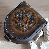 Сумки и аксессуары handmade. Livemaster - original item Leather bag 
