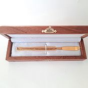 Сувениры и подарки handmade. Livemaster - original item A gilded gift scalpel.In a beautiful case!. Handmade.