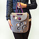 Авторский войлок - сумки и рюкзаки. Ольга Андреева - валяные сумки с 3D рисунком.