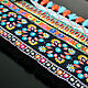 In stock! Original embroidered braid, Summer in colors, braid, Kurganinsk,  Фото №1