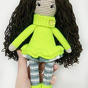 Куклы и игрушки ручной работы. Ярмарка Мастеров - ручная работа Crocheted play doll, the best doll as a gift for a girl. Handmade.