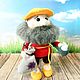Домовой Федот. Мягкие игрушки. Juliacrochettoys. Ярмарка Мастеров.  Фото №4